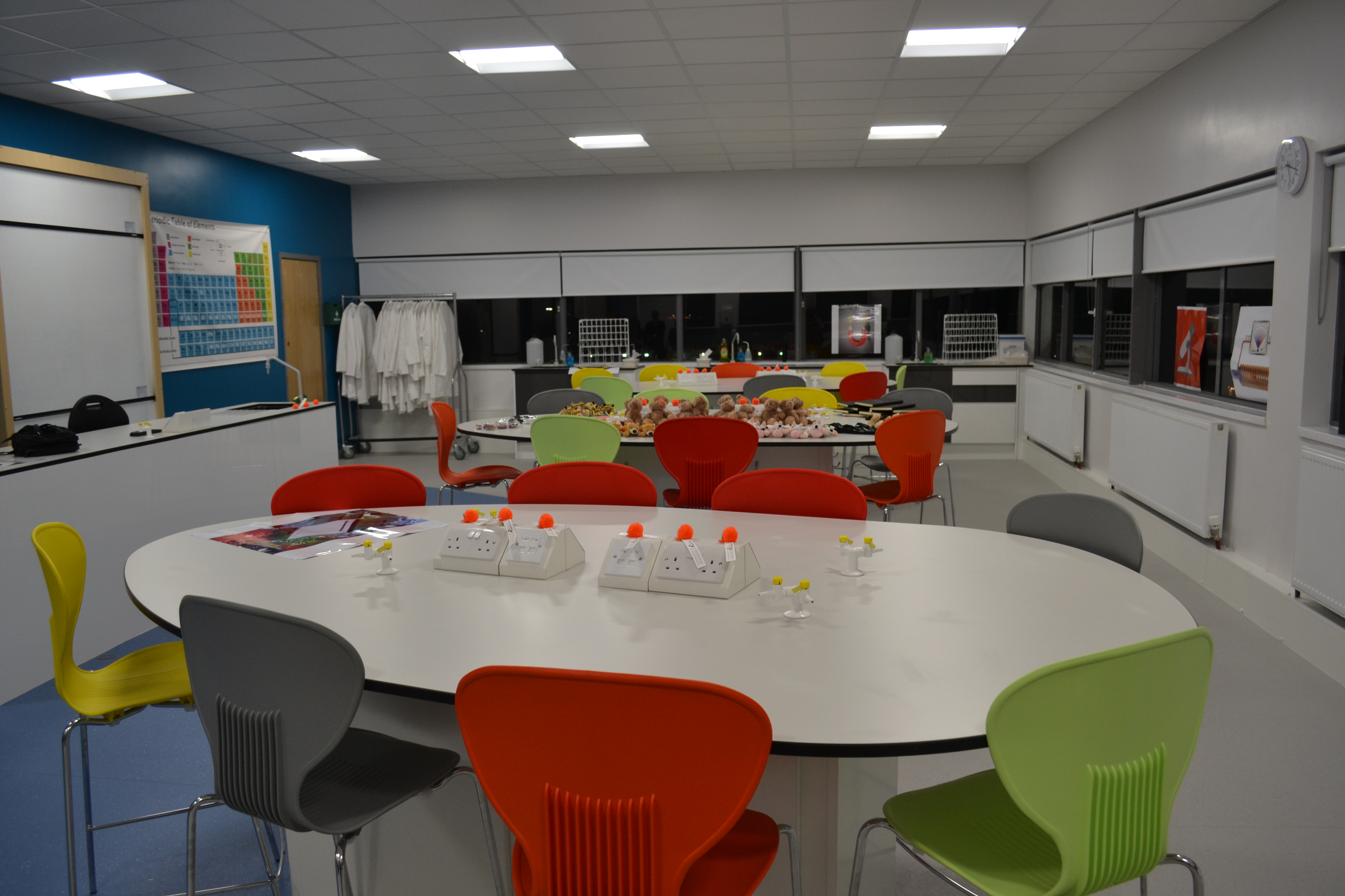 A Positive Reaction to the New Science Lab West College Scotland
