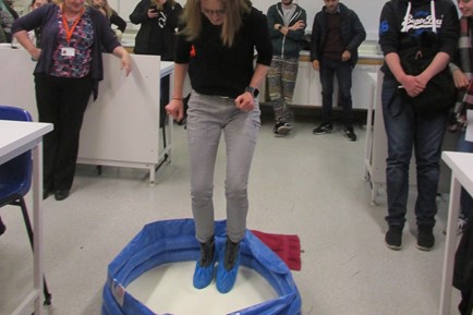 Students Walk On Water