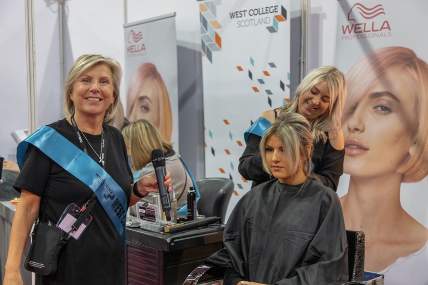 Glam On At Scottish Hair Beauty 2022