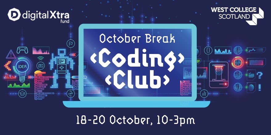 Oct Break Coding Club 880X440px