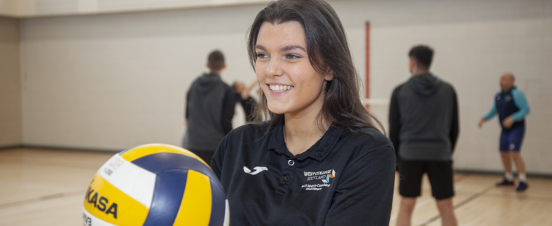 Girl volleyball