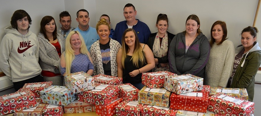 WCS_Shoebox Appeal _Greenock _Students _1_web