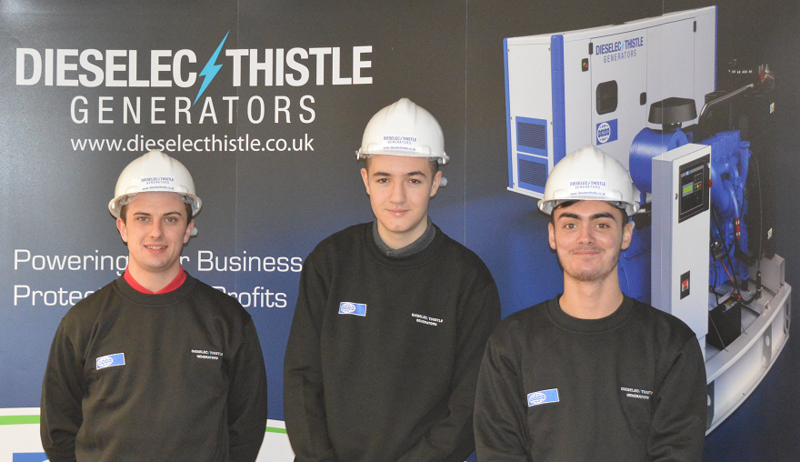 Dieselec Thistle Apprentices 2015
