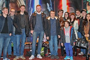 Clydebank Students At Star Wars At Clydebank Empire